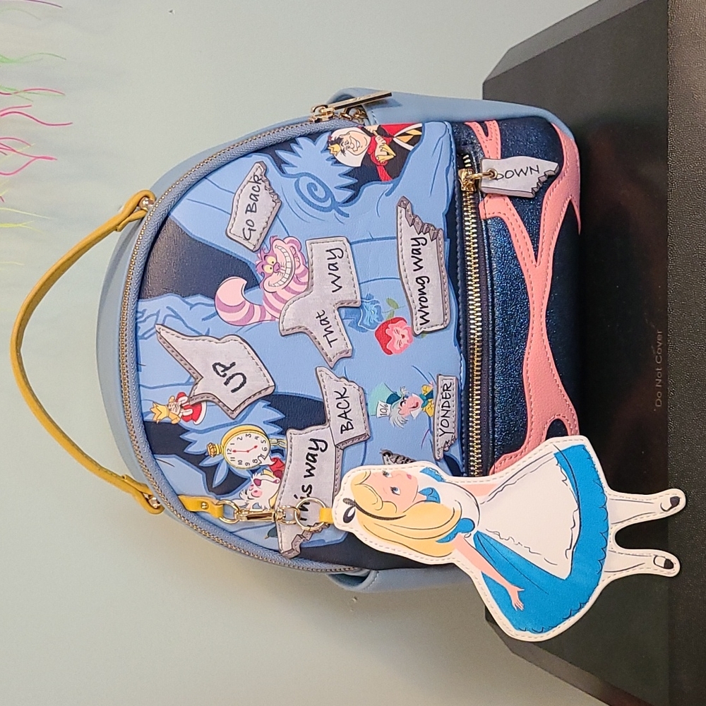 Alice in Wonderland Danielle Nicole backpack